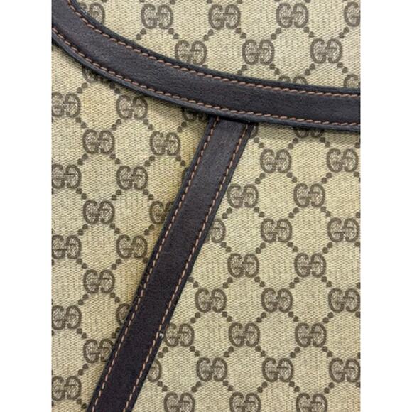 GUCCI Authentic Vintage Canvas Leather Trim Business Portfolio Attache Case - Picture 5 of 16